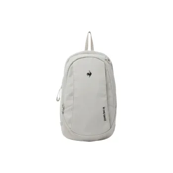 Le Coq Sportif Nylon Crossbody Bag Sling Bag Unisex Beige
