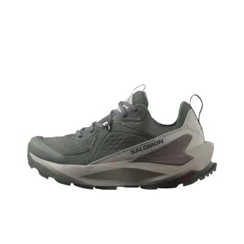 SALOMON Elixir Lightweight Low Top Hiking Shoes Unisex Flint Gray