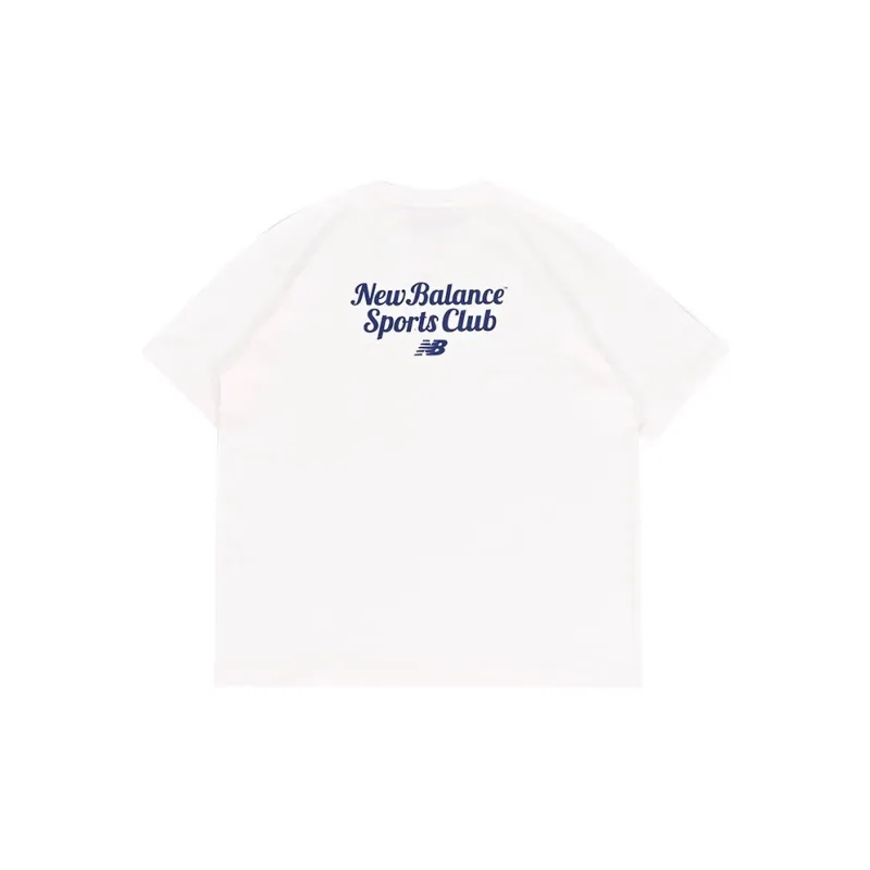 New Balance T-Shirt Unisex White-1