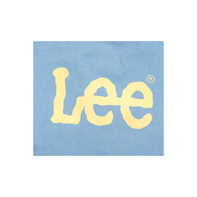 Lee Cotton Tote Bag, Shopping Bag, Shoulder Bag, Crossbody Bag, Handbag Mini Unisex Light Blue-5