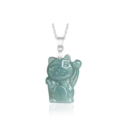 SHARK BABY Glutinous Jade Necklaces Women's