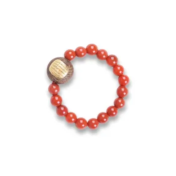 TIANTAISHAN Southern Red Agate Rings Unisex