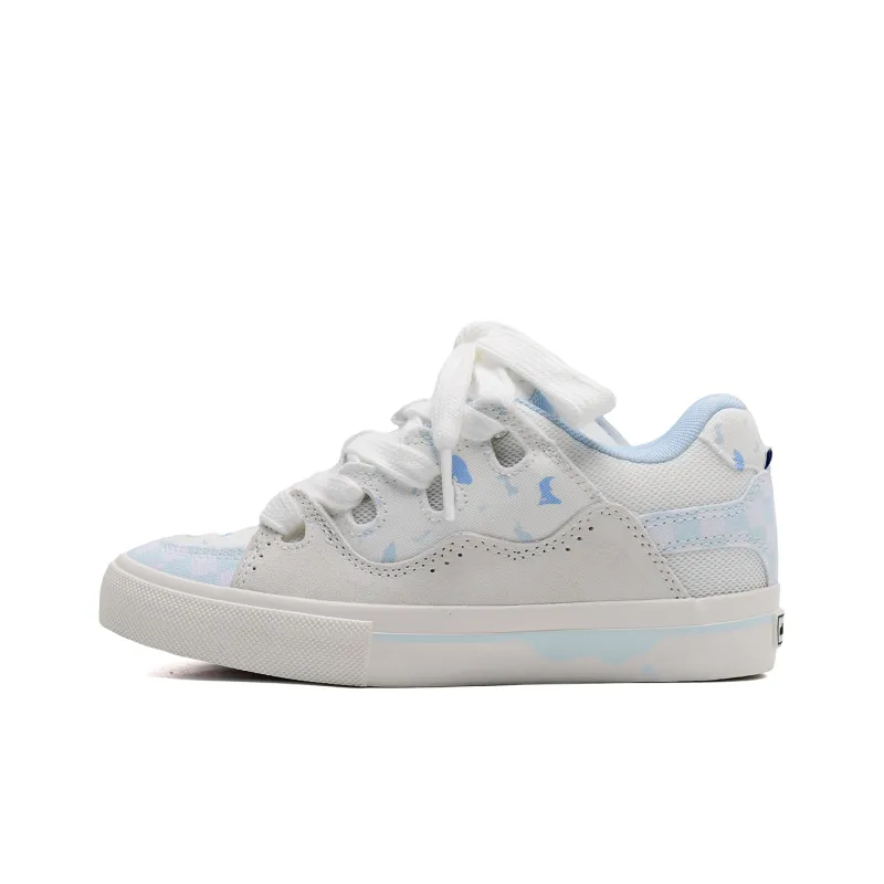 7 SEVFUN Low-Top Skateboard Shoes Unisex Strawberry Pink-59