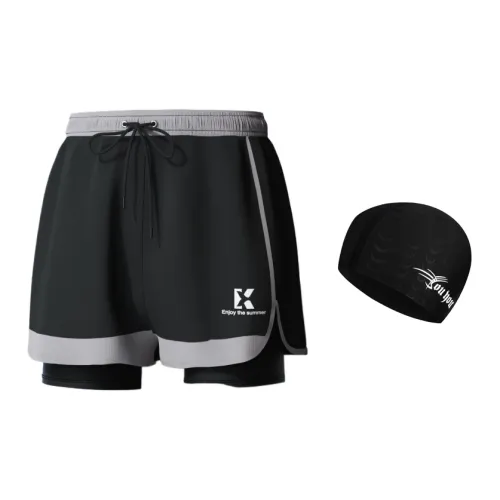 Youyou Swimming Sets Polyester, Elastane Summer Beach Vacation For Families Men's