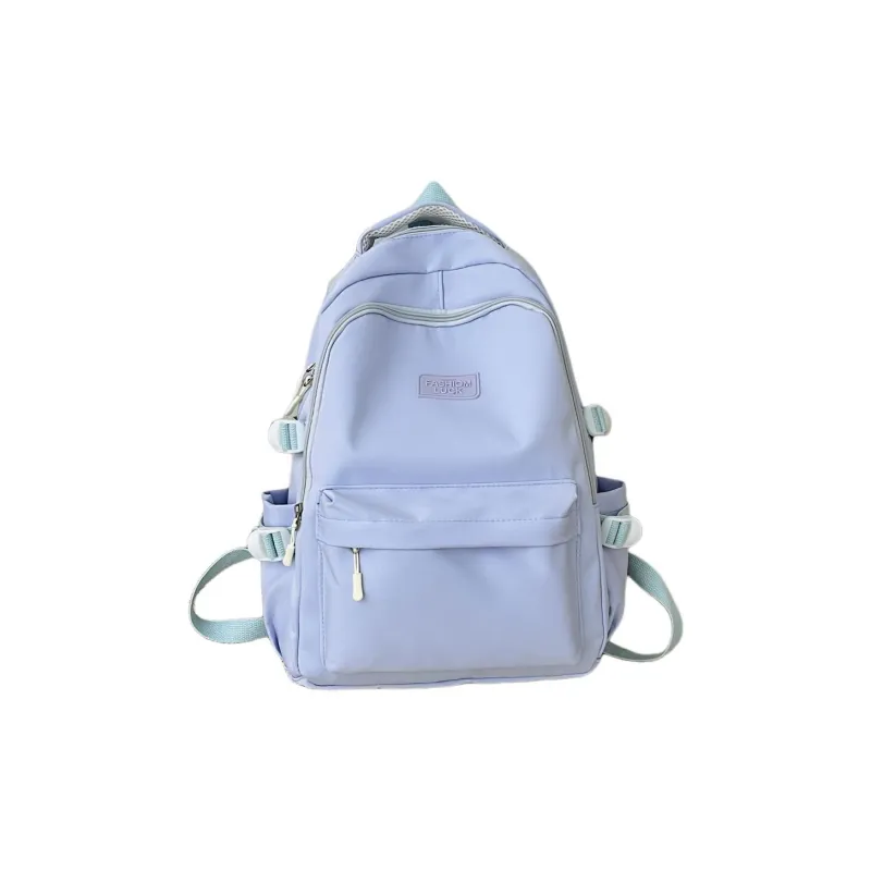 URBAN FOREST Nylon Backpack Regular Women's White/Black/Violet/Yellow/Blue-19