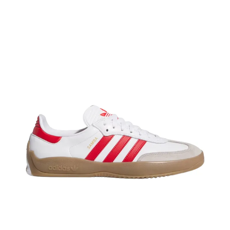 Adidas Puig Samba Cloud White Better Scarlet Gum-2