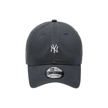 New Era Cotton Baseball Caps Unisex Graphite Gray