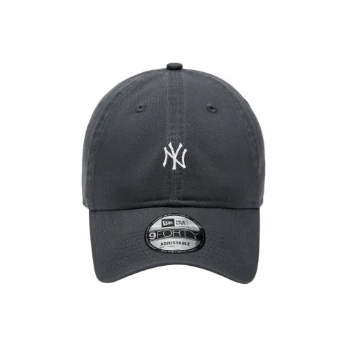 New Era Cotton Baseball Caps Unisex Graphite Gray