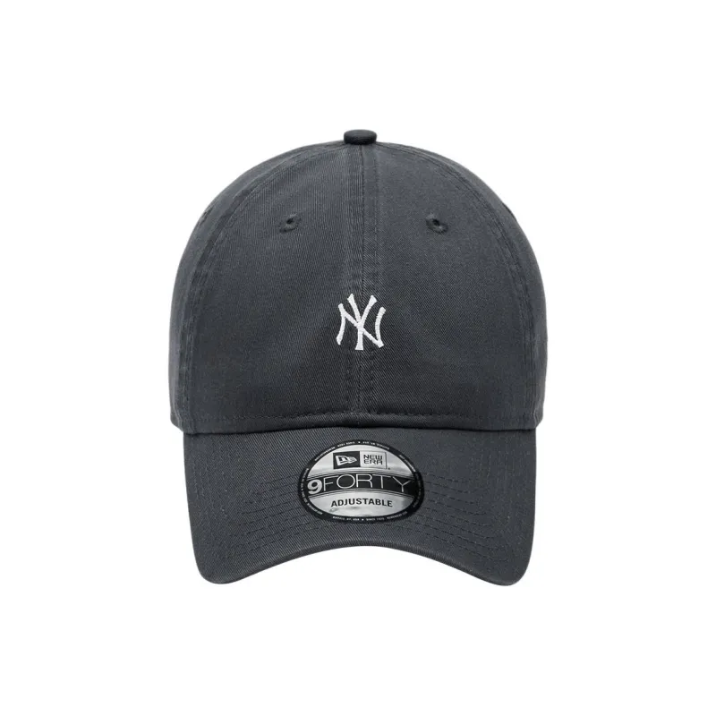 New Era Cotton Baseball Caps Unisex Graphite Gray-0