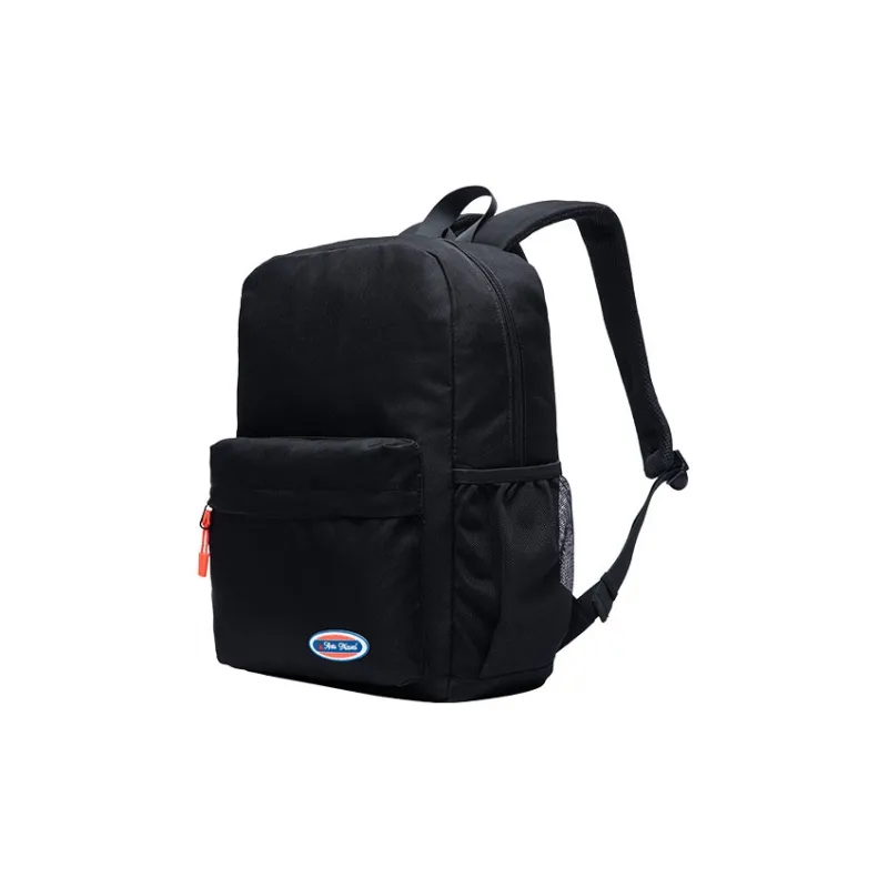 CHAOJIANTA Fabric Backpack Regular Men's Basic Black-3