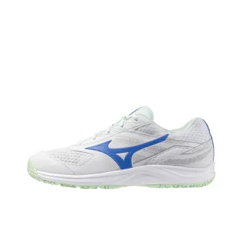 Mizuno Low Top Tennis Shoes Unisex White Blue