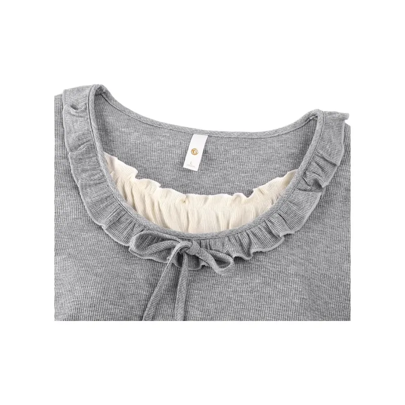 O'MESIK Pajama Set Women's Gray-2