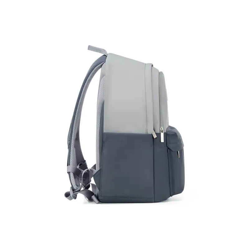 OIWAS Fabric Backpack Regular Unisex Gray/Khaki-4