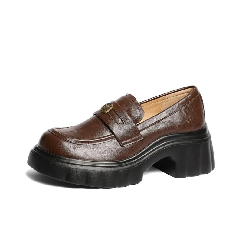 Senda Chunky Heel High Heels Women's-5
