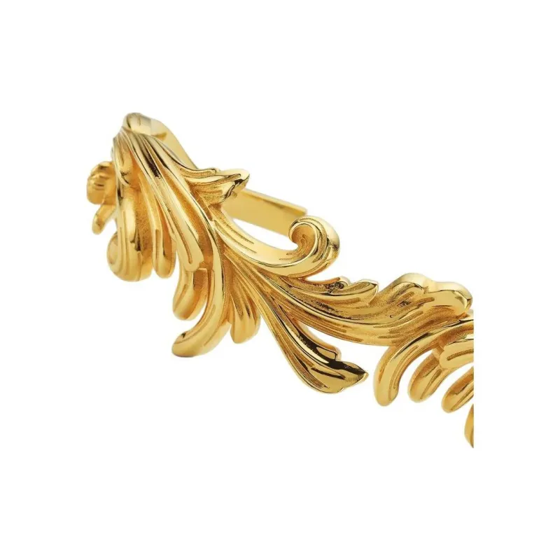 VERSACE Barocco Leaf Cuff Bracelet-1