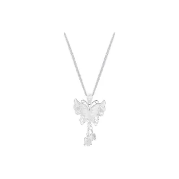 LIPSW 999 Fine Silver Necklaces Women's