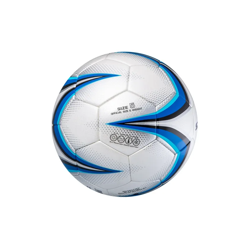 Star Size 5 Ball Soccer PU Seamless Thermal bonding Unisex Blue White-6