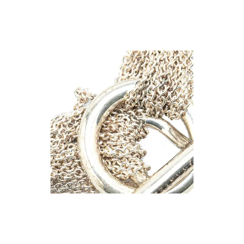 TIFFANY & CO. 2000 2024 Sterling Silver Heart Mesh Toggle Bracelet-1