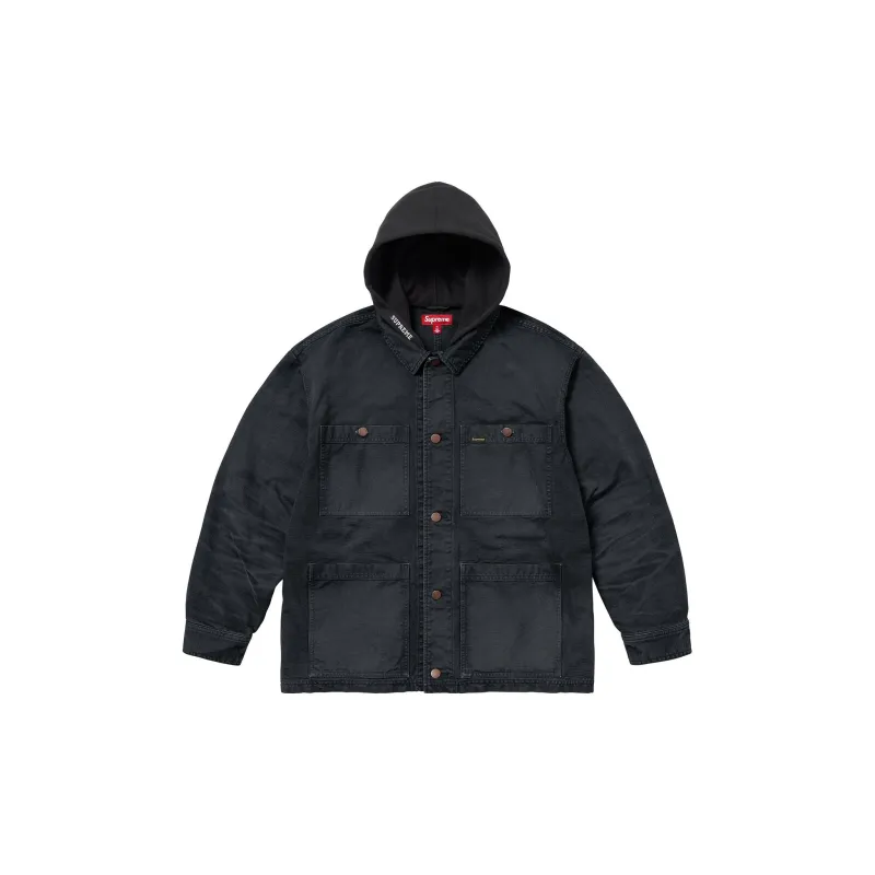 Supreme Hooded Chore Coat-1