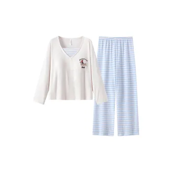 Sleeping Beauty Pajama Set Women's Pink Blue