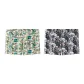 2 Pack (Light Coffee Abstract World+Dark Gray Surfing Skeleton)