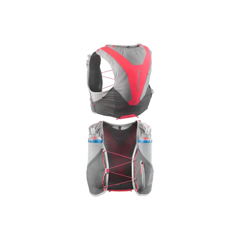 SALOMON Running Equipment Trail Running Hydration Pack Polyester, Polyamide Unisex Gray Red-2