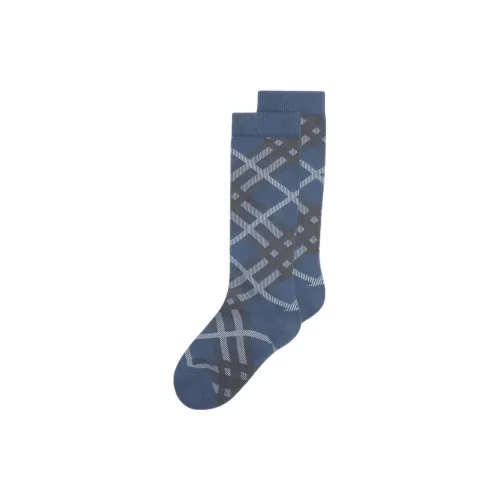 Burberry Mid-Calf Socks Women's 1 Pack Asphalt Gray
