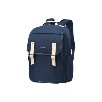 YOME PU Handbag Shoulder Bag Crossbody Bag Regular Mystic Blue/Mist White