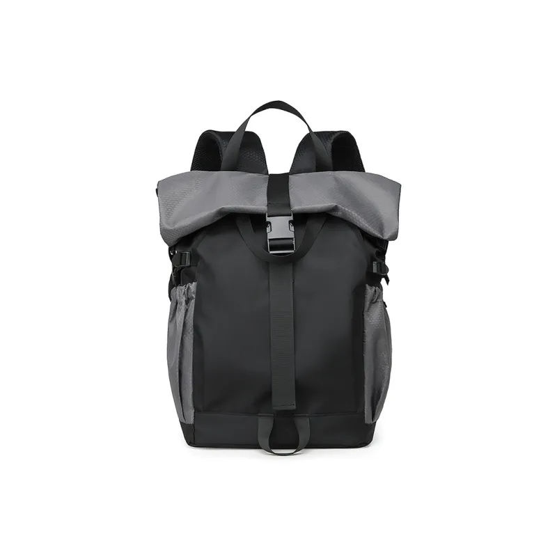 Elsvet Waterproof Fabric Backpack Unisex Multicolor-4