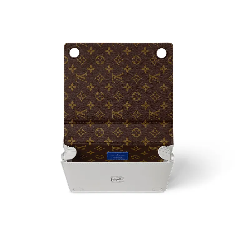 LOUIS VUITTON Book Messenger Damier Heritage Blue/Green-3