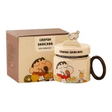 [Coffee]Crayon Shin-Chan Stand with Lid Breakfast Cup, Color Box Included