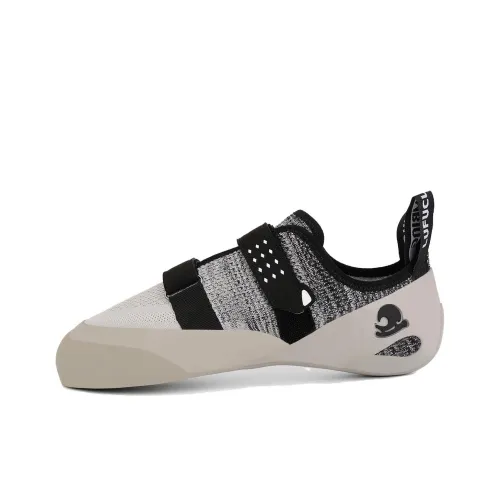 Land Axe Slip Resistant, Abrasion Resistant, Breathable Low Top Rock Climbing Shoes FZ2642 Unisex Light Gray