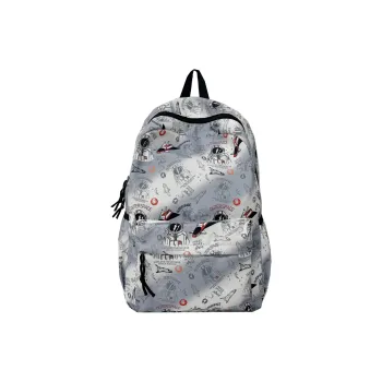 URBAN FOREST Composite Cloth Backpack Regular Unisex Gray/Black/Green/Blue