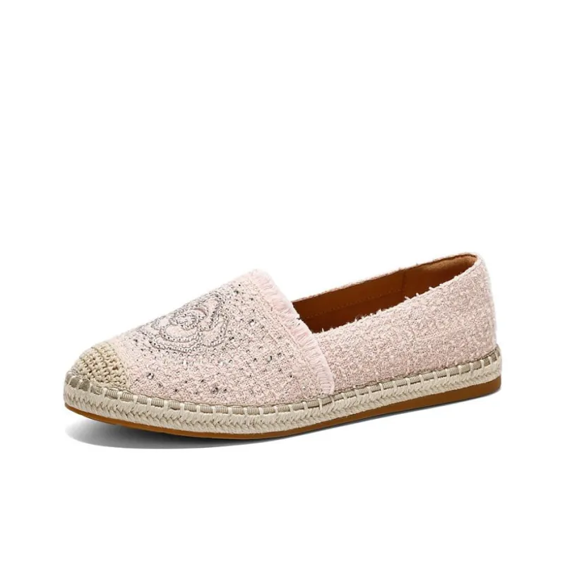 Senda Espadrilles Women's Black/Apricot/Pink-1