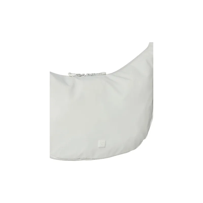 FILA Nylon Crescent Bag Shoulder Bag Unisex White-4