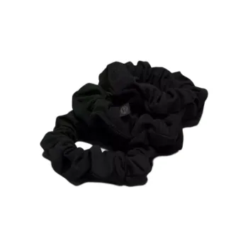 Lululemon Cotton, Polyester, Rayon, Polyurethane Hair Tie Women's Black