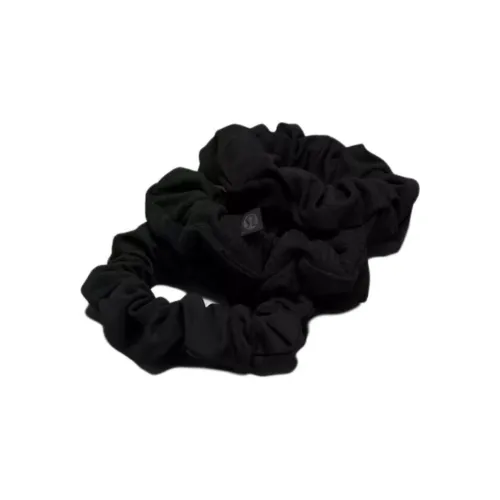 Lululemon Cotton, Polyester, Rayon, Polyurethane Hair Tie Women's Black