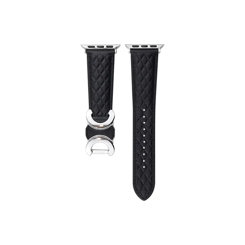 IWabcertoo Watch Band Apple Compatibility 208mm Genuine Leather Material Unisex-11