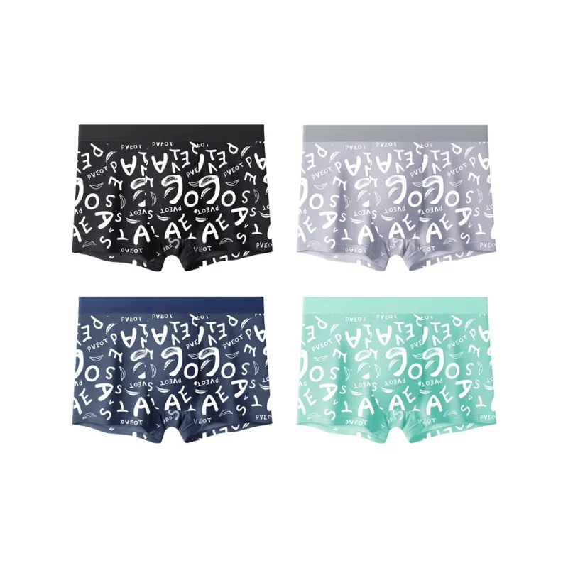 PLANDOO Underpants Men's 4 Pack-15