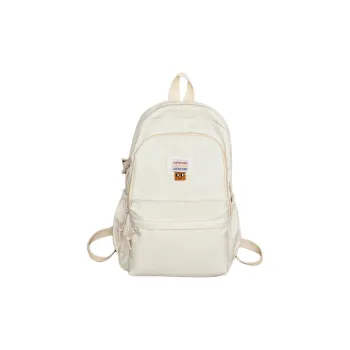 URBAN FOREST Nylon Backpack Regular Women's White/Black/Yellow/Blue/Pink