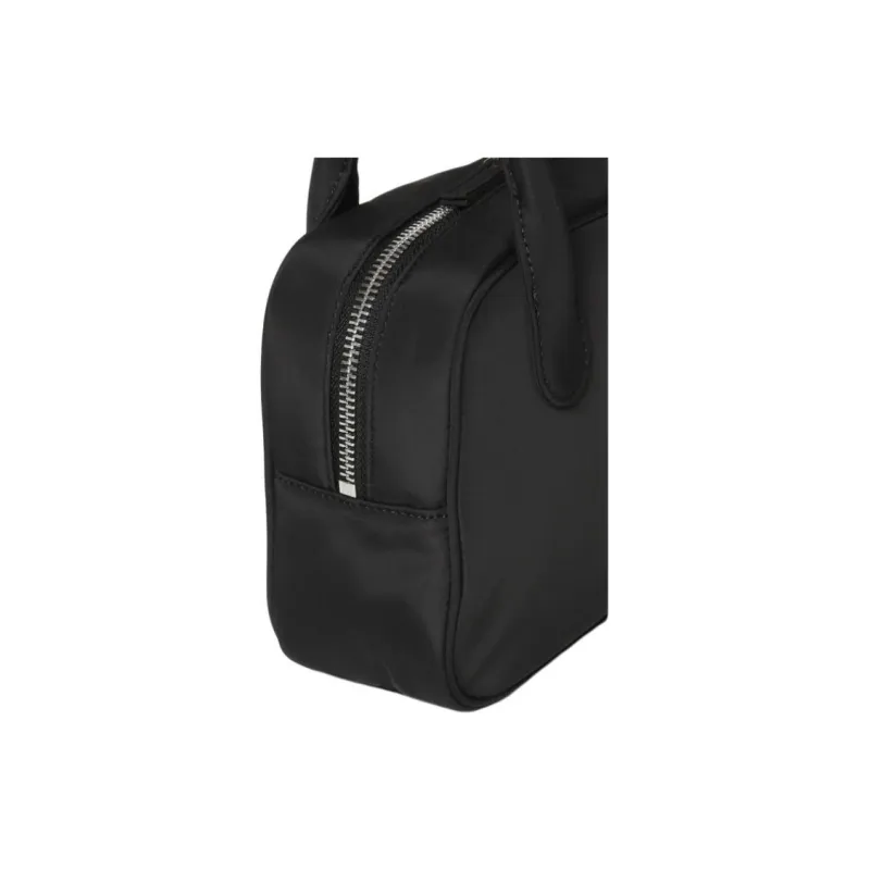 FILA Polyester Tote Bag Shopping Bag Handbag Small Size Women's Black-6