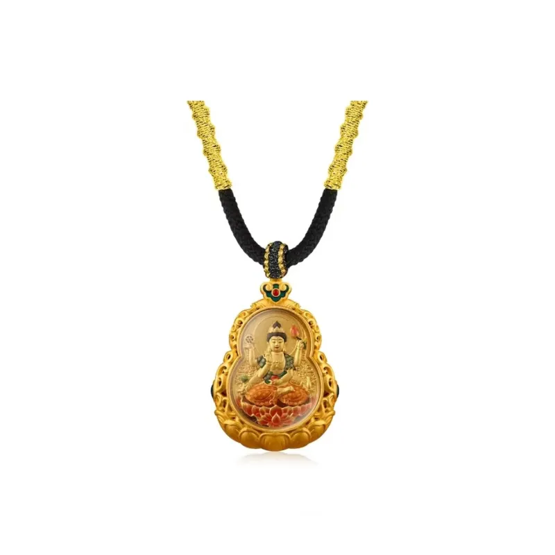 Jade Linmen Alloy Necklaces Unisex-0