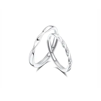 CHINA GOLD S925 Silver Rings Unisex