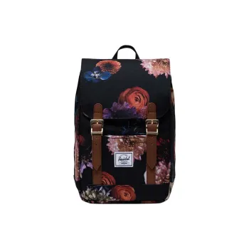 Herschel Recycled Polyester Backpack Mini Unisex Red & Black