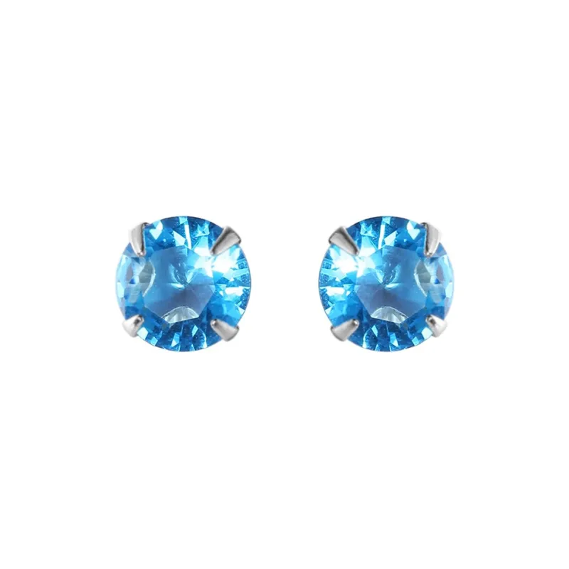 SUYG S999 Fine Silver Stud Earrings Women's-0
