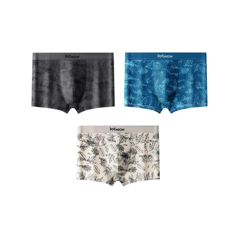 MIIOW Trend Party Series Underpants Men's 3 Pack-5