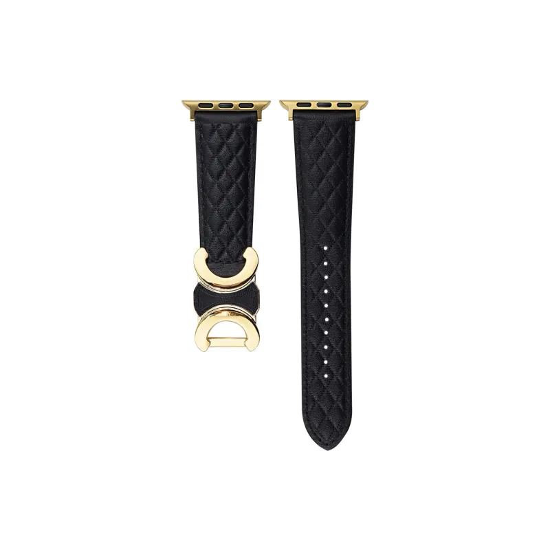 IWabcertoo Watch Band Apple Compatibility 208mm Genuine Leather Material Unisex-5