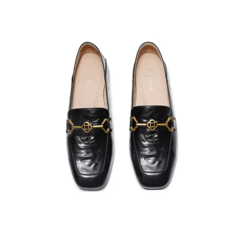 Senda Loafers Medium Heel Women's-2