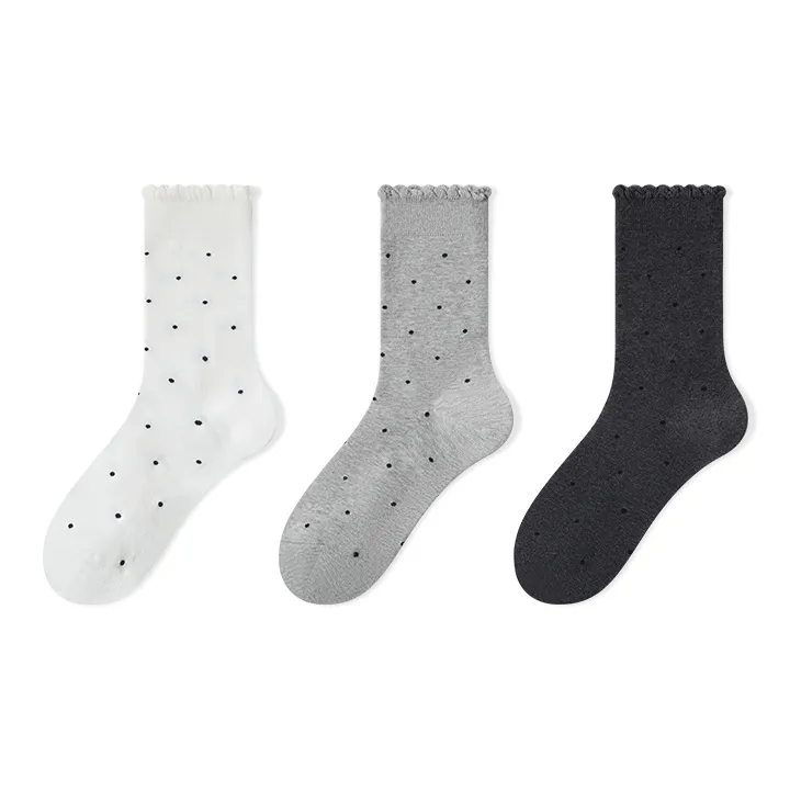 Moremoli Mid-Calf Socks Women's 3 Pack-0