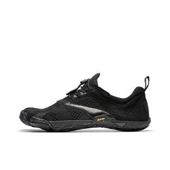 Vibram Slip Resistant Support Lightweight Low Top Training Shoes Men's Black